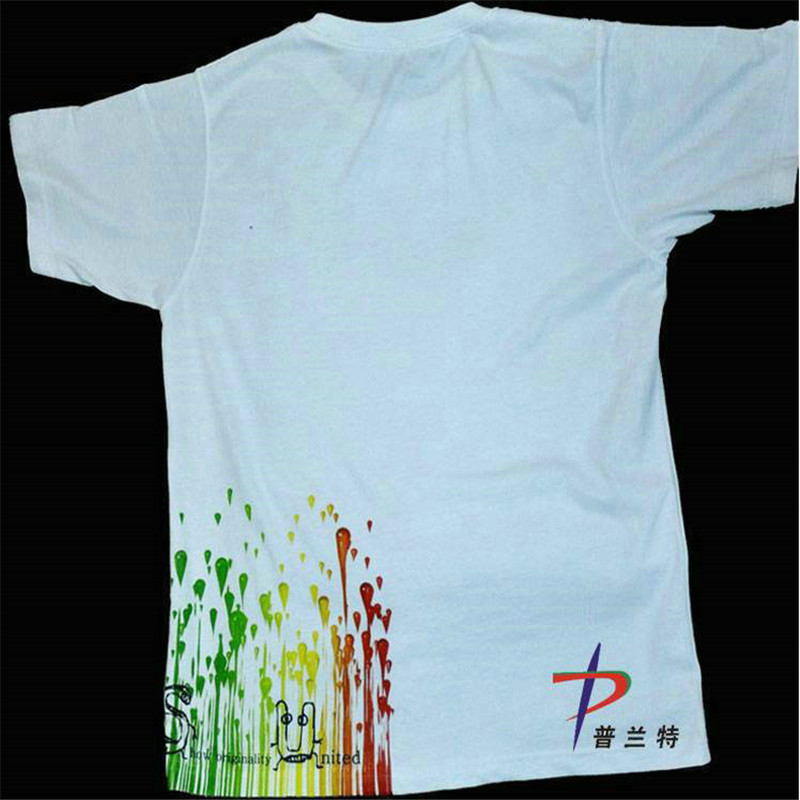 西安个性T恤打印图案用什么机器普兰特数码平板印花